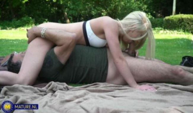 MatureNL – Angel Vidal is a hot young woman who has an hardcore public sexaffair with an older man