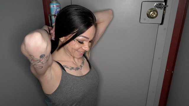 GloryholeSwallow – AK tattoo girl 2nd visit