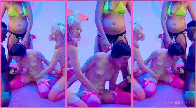 HardWerk – Mina Kali, Lina Bembe And Delfine Dahlia Triptychon 7