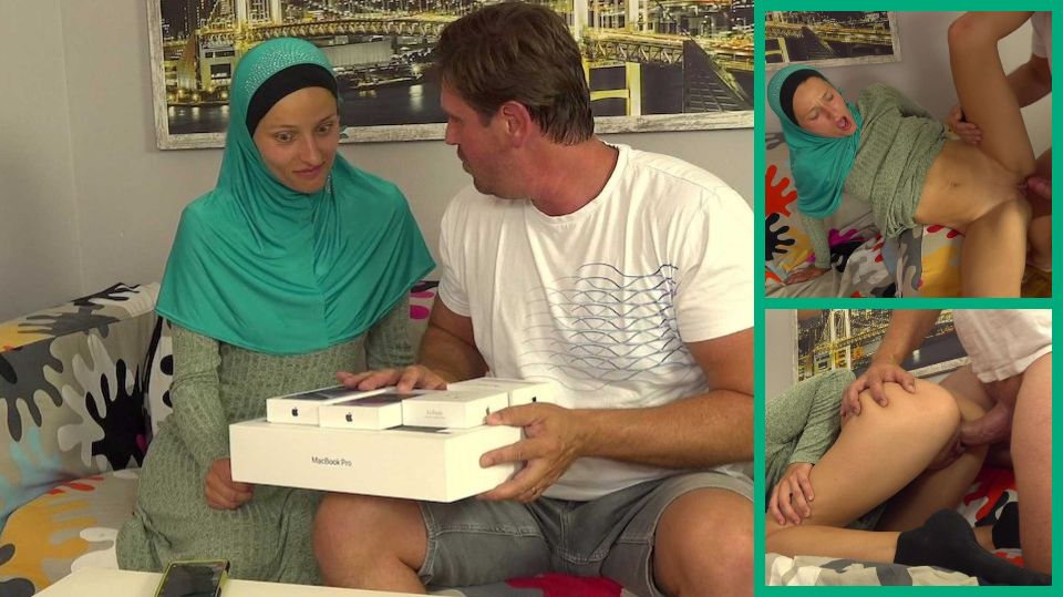 SexWithMuslims E306 Luciana Lucy Hot chick in hijab gets some rod in her