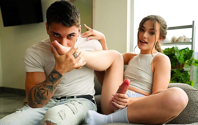 RKPrime – Juniper Ren Playing With Her Toes